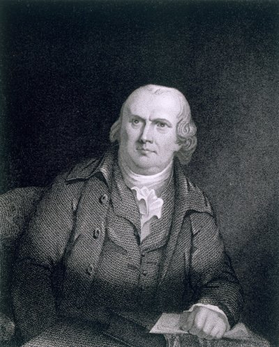 Robert Morris (1733-1806) graviert von Thomas B. Welch (1814-74) nach einer Kopie des Originals von James Barton Longacre (1794-1869) von Robert Edge Pine